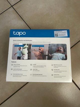Cámara Seguridad WiFi Tapo TC72 2K QHD