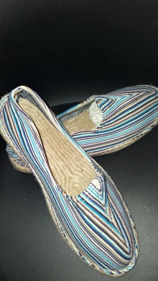 Alpargatas Hombre Multicolor Rayas