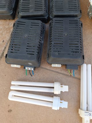 Lote 6 focos downlight 22 cm
