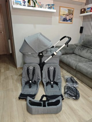 Bugaboo Donkey 2 Silla de Paseo Gris