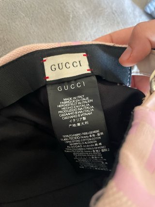 Gorra Gucci Rosa GG