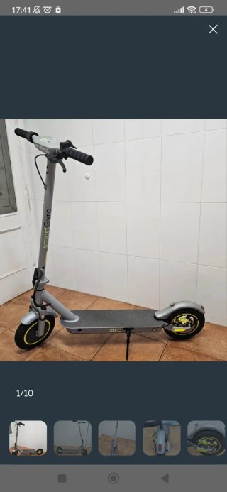 Patinete SmartGyro Pro Gris