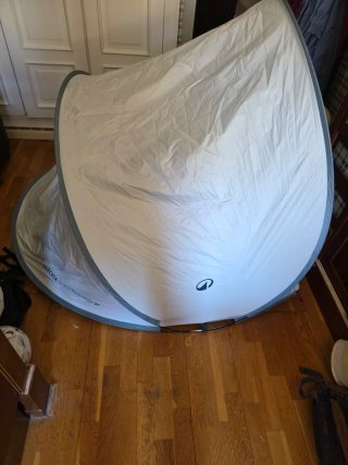 Refugio carpa automontable de acampada para dos