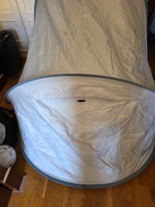 Refugio carpa automontable de acampada para dos