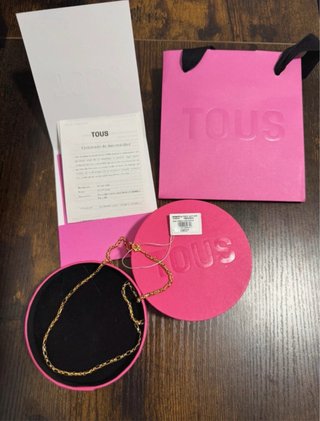 Collar y pulsera Tous Manifesto oro