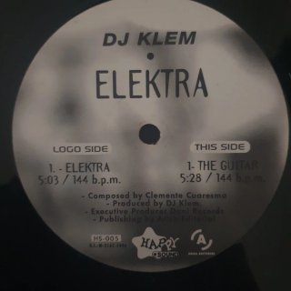Vinilo Elektra DJ Klem