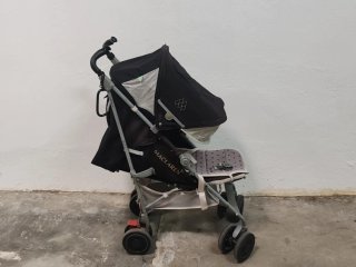 Sillita paseo Maclaren + bolsa y funda
