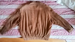 Cazadora Piel Ante Hombre Talla XL