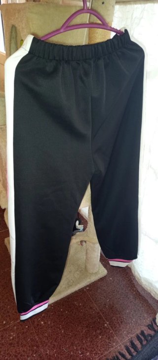 Chándal mujer rosa y negro