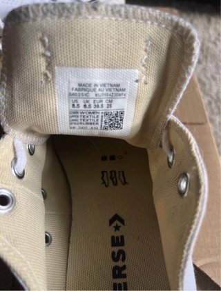 Converse Doble Suela Talla 39.5