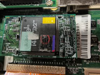 Portátil Siemens Nixdorf 486 DX2 Vintage