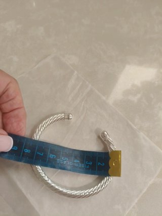 Pulsera Plata Esterlina Ajustable Nueva