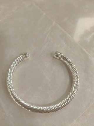 Pulsera Plata Esterlina Ajustable Nueva