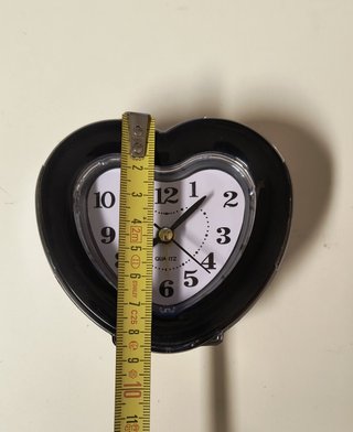 Sveglia a forma di cuore con suoneria