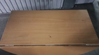 Mesa cocina plegable con 2 banquetas
