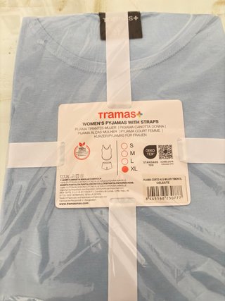 Pijama Corto Tirantes Mujer Tramas+ 100% Algodón