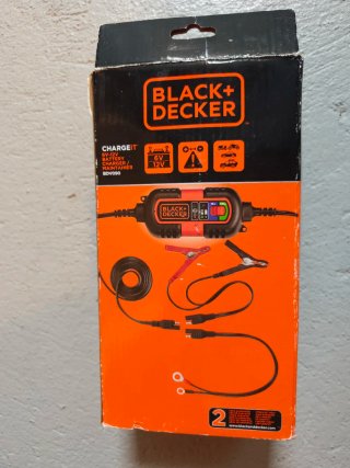 Cargador Batería Black+Decker 6V/12V