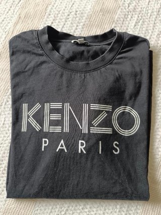 Camiseta Kenzo Paris Negra