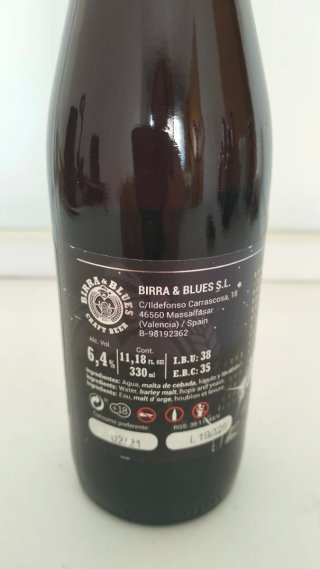 Botella de cerveza "vacía" John Lee Blues
