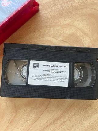 Pack VHS Casper y Casper y Wendy (Español)