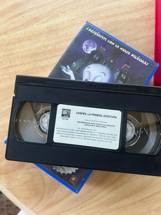 Pack VHS Casper y Casper y Wendy (Español)