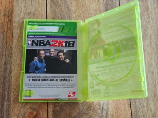 Carátula NBA 2018 Xbox 360