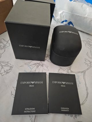 Reloj Cronógrafo Hombre Emporio Armani (Con caja)