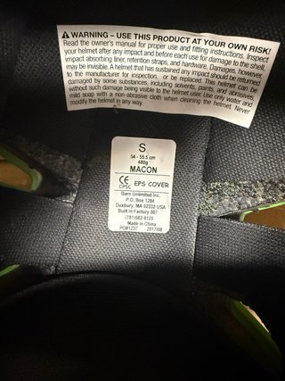 Casco Bern Esquí Talla S