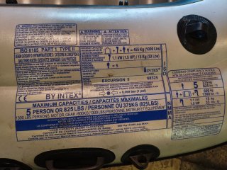 Lancha hinchable Intex Excursion 5