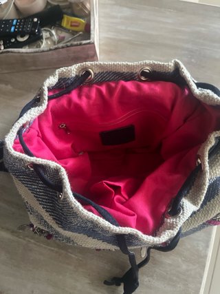 Mochila Dayaday Rayas con Flecos
