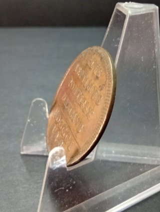 Baiocco Pio VII 1801 5° Tipo (Q.BB) Autentico.