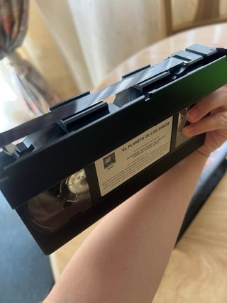 Planeta de los Simios VHS Tim Burton