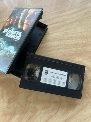 Planeta de los Simios VHS Tim Burton