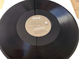 Vinilo de Sting, Nothing like the Sun
