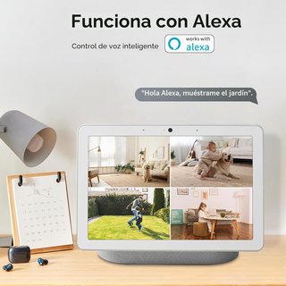Cámara Interior 2K WiFi Ventana ANYQOO 3MP