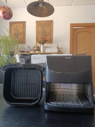 Cosori Freidora de Aire 5.7L Negra