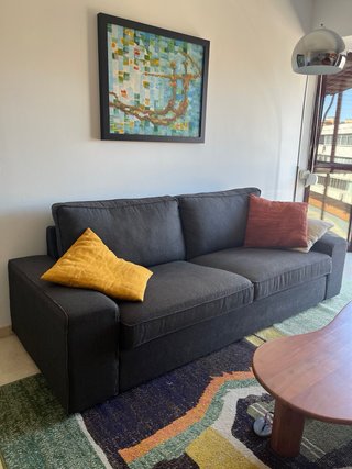Divano Ikea Kivik 3 posti Antracite - Come nuovo