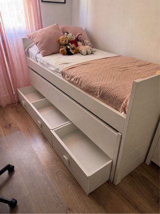 Cama nido de madera