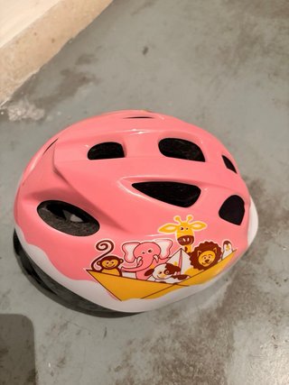 Casco de bici infantil rosa