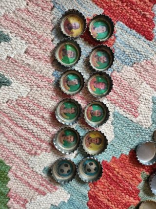 Chapas Coca Cola Selección Española