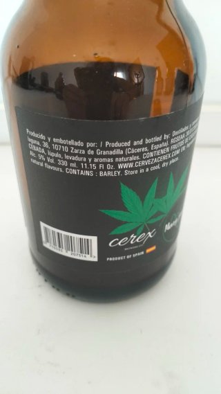 Botella Cerveza Mary Jane Cerex Vacía