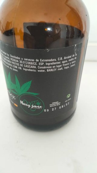 Botella Cerveza Mary Jane Cerex Vacía