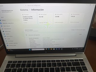 HP EliteBook 840 G7 i5 10ª Gen 16GB RAM tactil