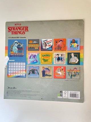 Calendario Stranger Things Oficial FNAC 2021