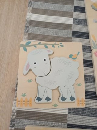 Puzzle madera animales 0-3 años