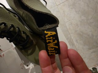 Botas Dr. Martens Piel Verde Nuevas