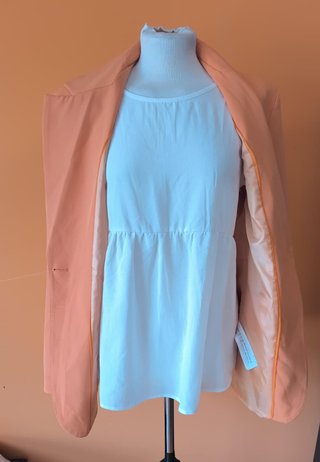 Blazer naranja Bershka Talla S