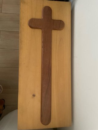 Crucifijo de madera