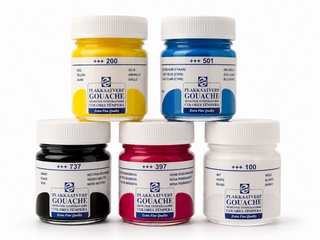 5 Pinturas Gouache Plakkaatverf