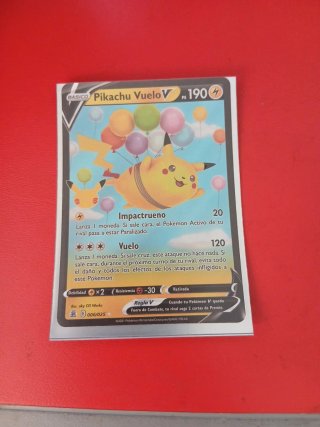 Carta Pokémon Pikachu Vuelo V 190 PS
